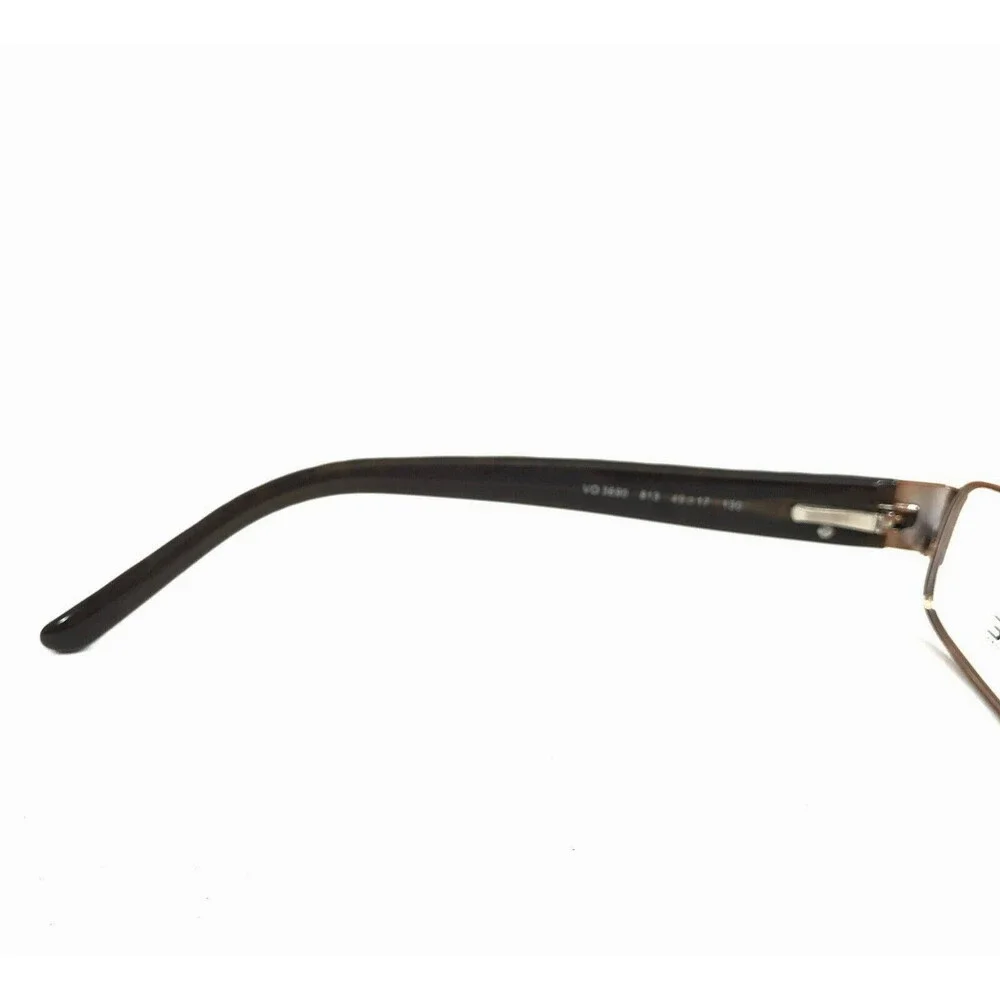 Vogue Eyeglasses Frames VO3690 813 Brown Bronze Rectangle Full Rim 49-17-130